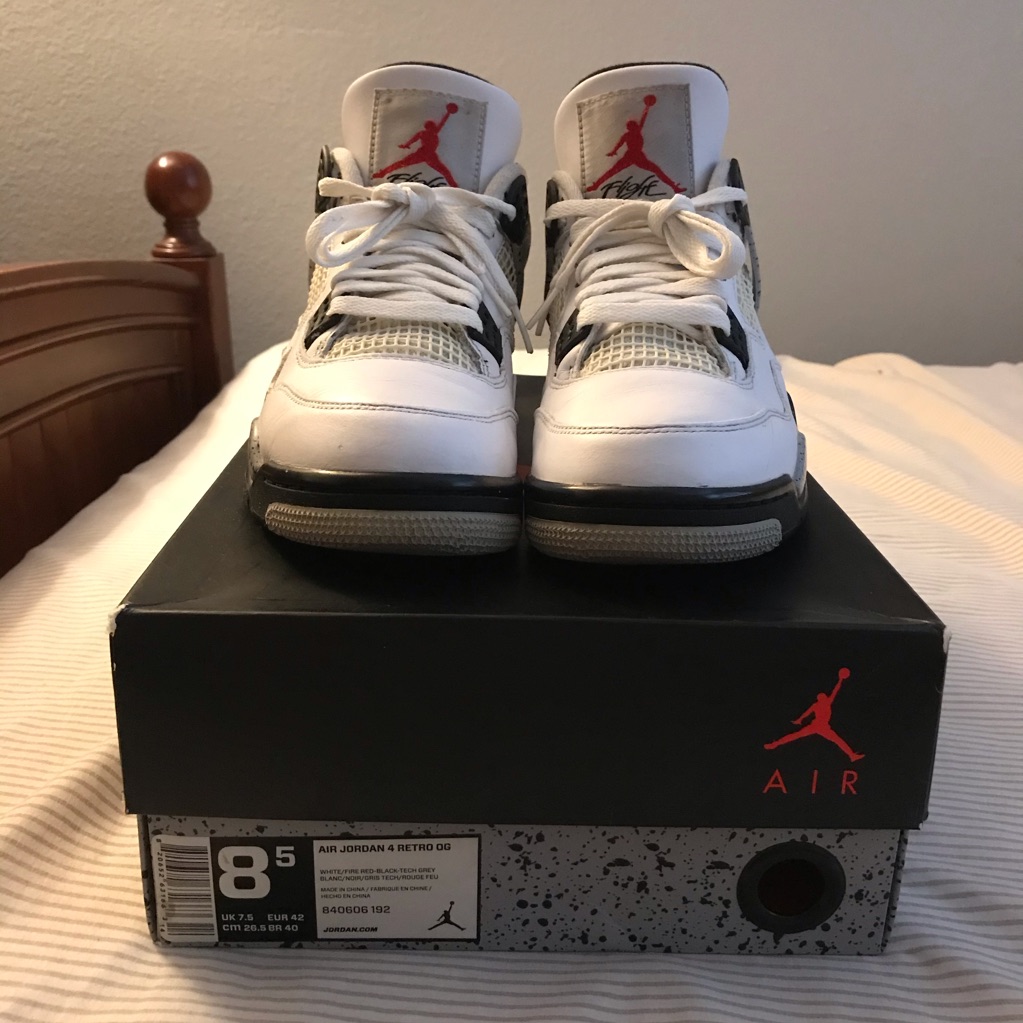Jordan 4 Retro White Cement 2016